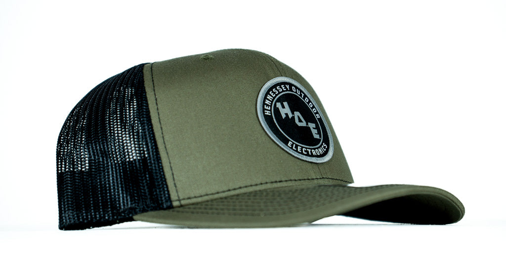 H.O.E Classic Hat - Loden Green with Black