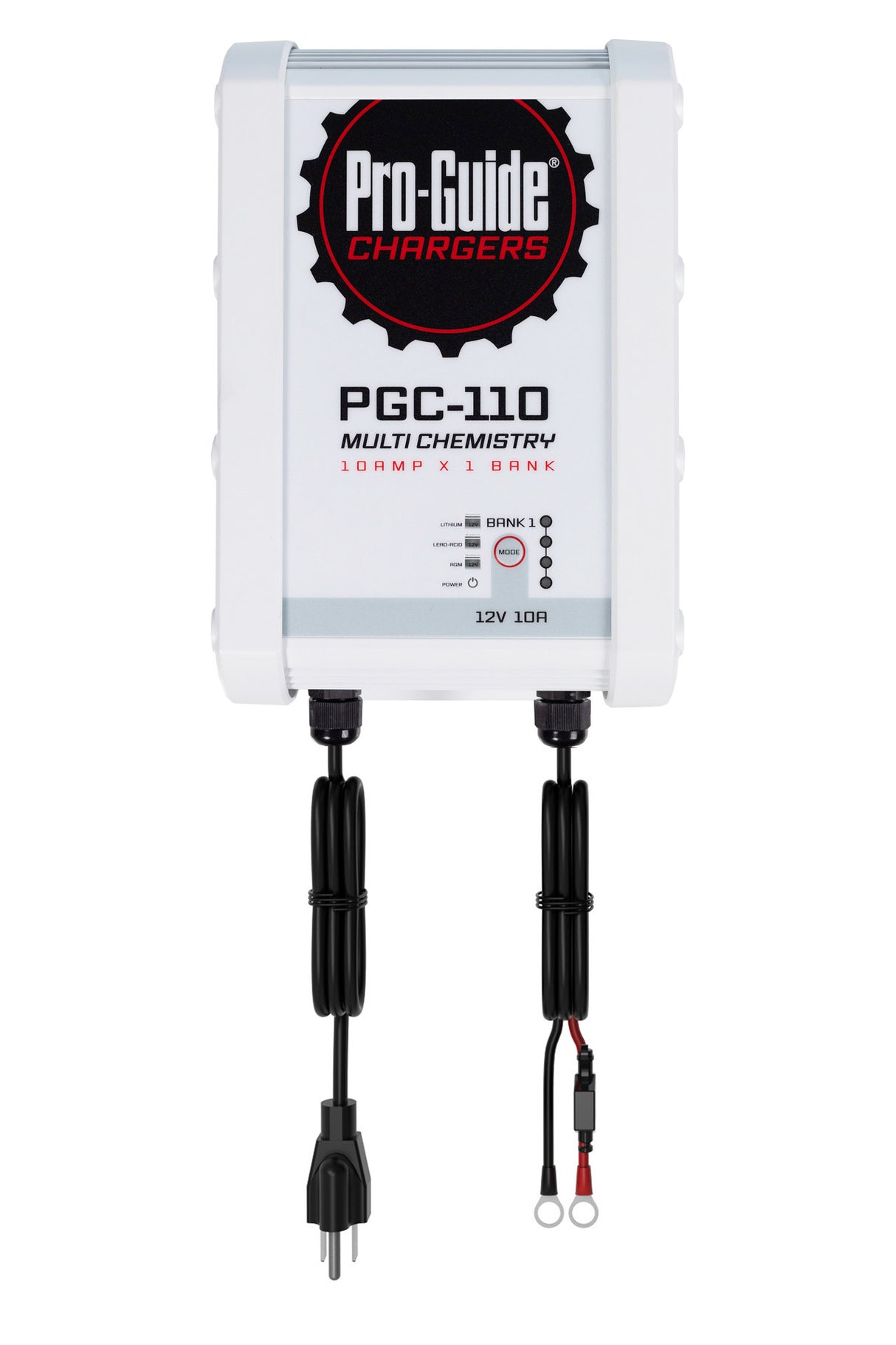 Pro-Guide PGC-110 is a 12V Lead Acid / AGM / Lithium on-board battery charger