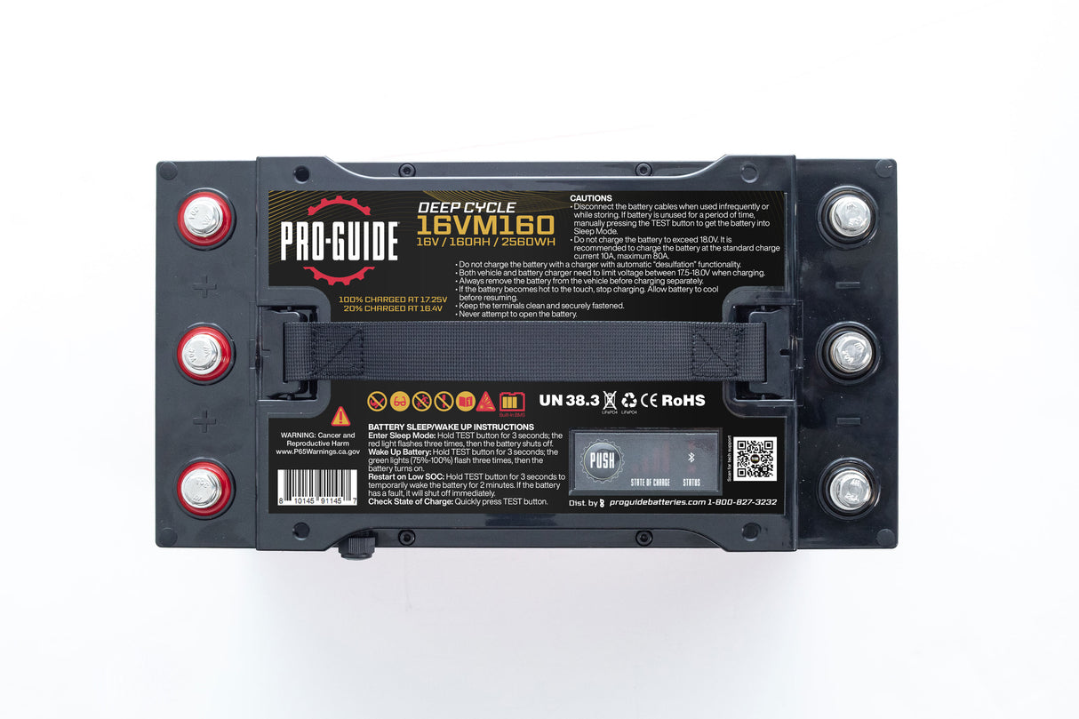Pro-Guide 16v 160Ah Lithium Electronics Battery