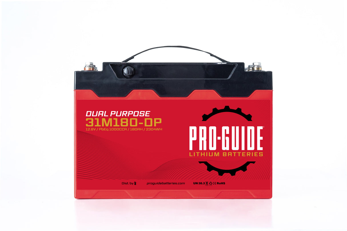 Pro-Guide 180ah/12v Lithium Dual Purpose Battery (31 Series)