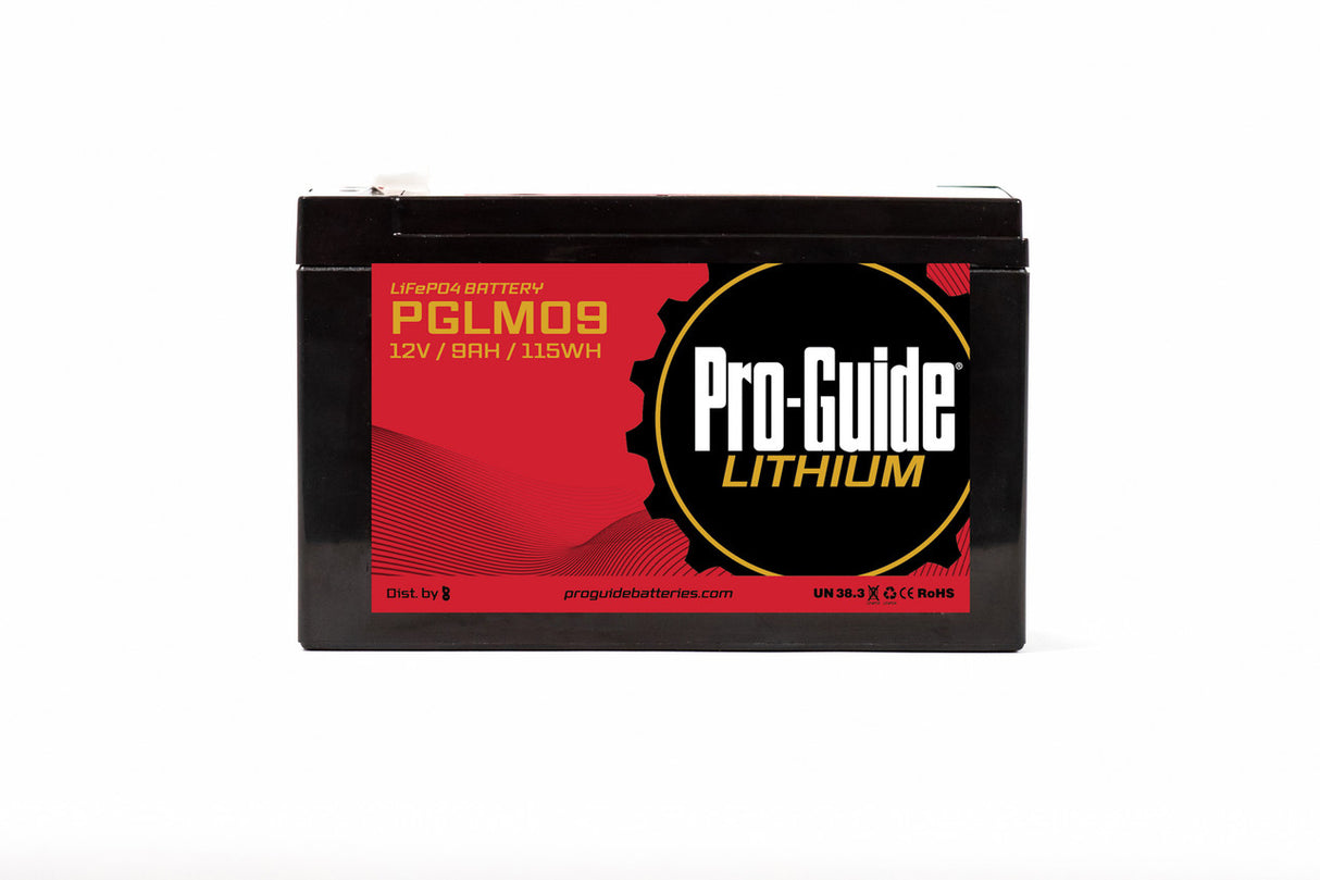 Pro-Guide 9Ah 12v Lithium Deep Cycle Battery