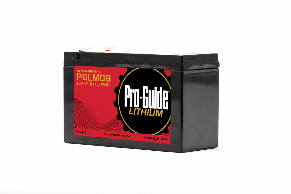 Pro-Guide 9Ah 12v Lithium Deep Cycle Battery