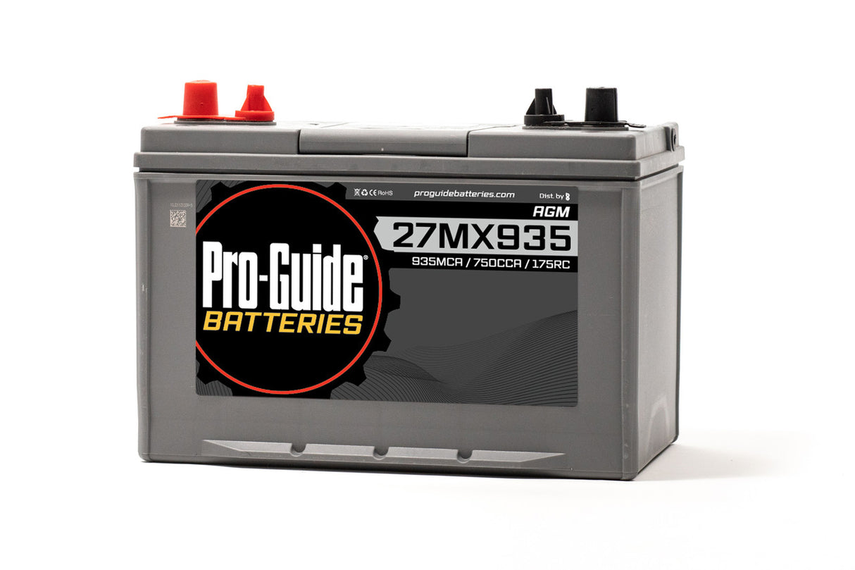 Pro-Guide 12v AGM Group 27 750CCA Starting Battery