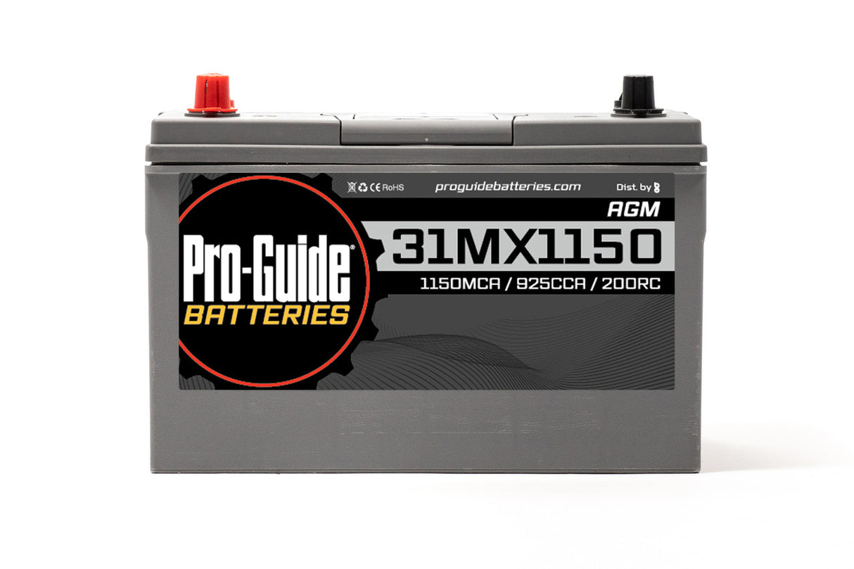 Pro-Guide AGM 12v Group 31 925CCA Starting Battery