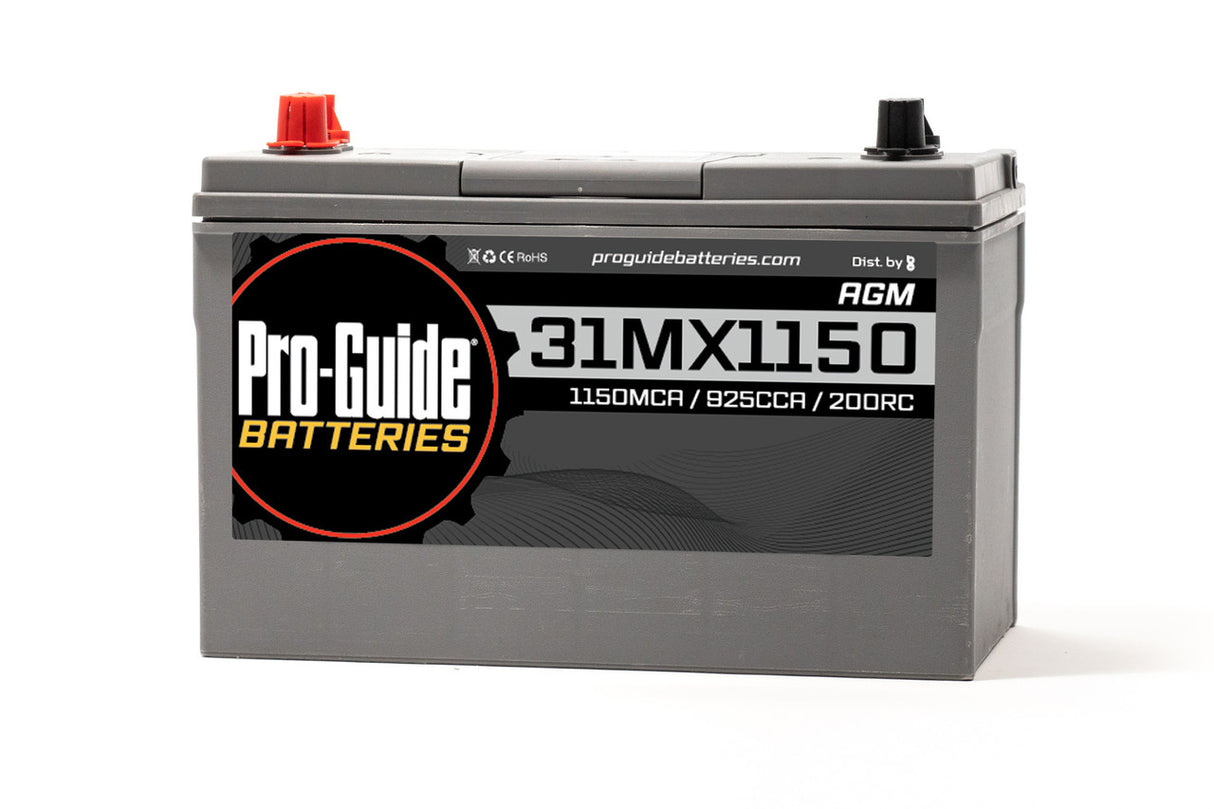 Pro-Guide AGM 12v Group 31 925CCA Starting Battery