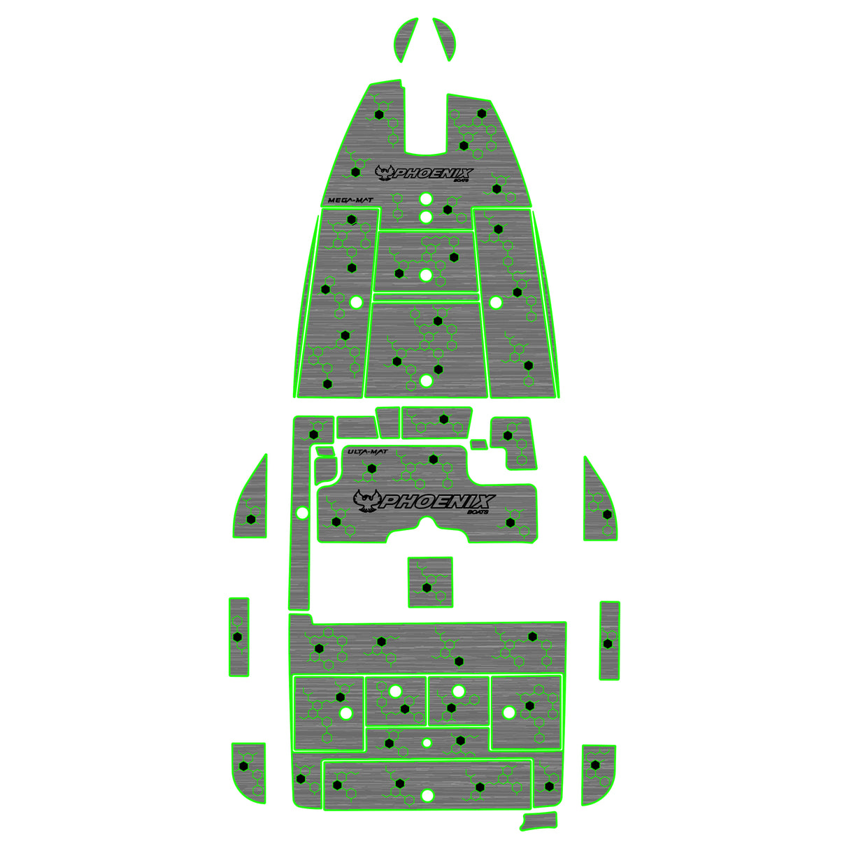 Ulta-Mat by Hennessey Outdoors - PHOENIX 2018 721 PRO XP Full Boat