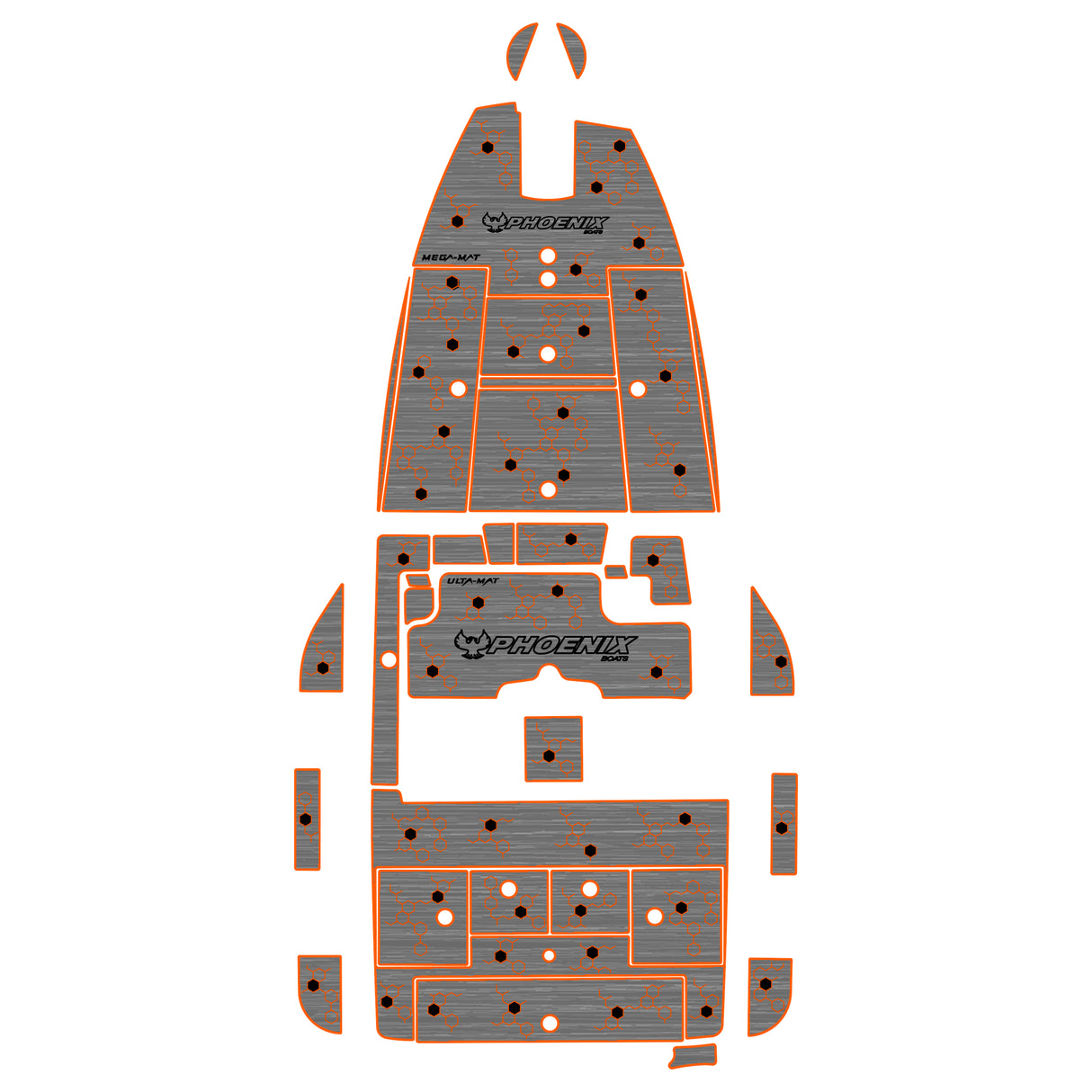 Ulta-Mat by Hennessey Outdoors - PHOENIX 2018 721 PRO XP Full Boat