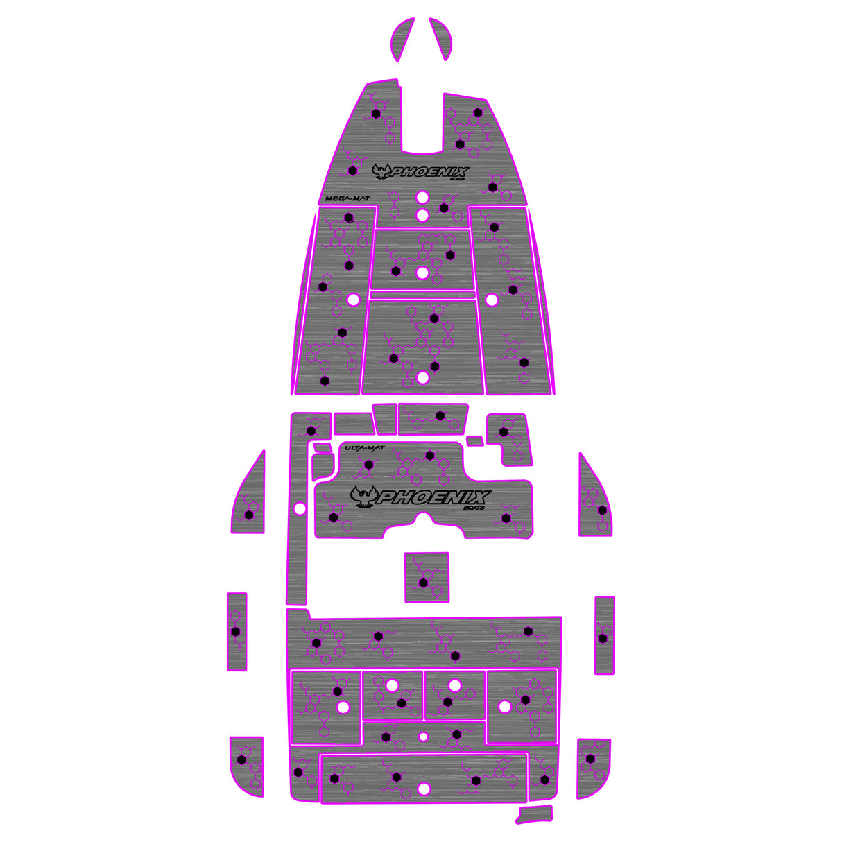 Ulta-Mat by Hennessey Outdoors - PHOENIX 2018 721 PRO XP Full Boat