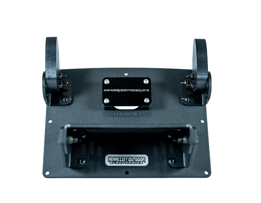 H.O.E. DUAL CONSOLE MOUNT SYSTEM - PHOENIX 5" GAUGE, 10.75"W X 7.75"H
