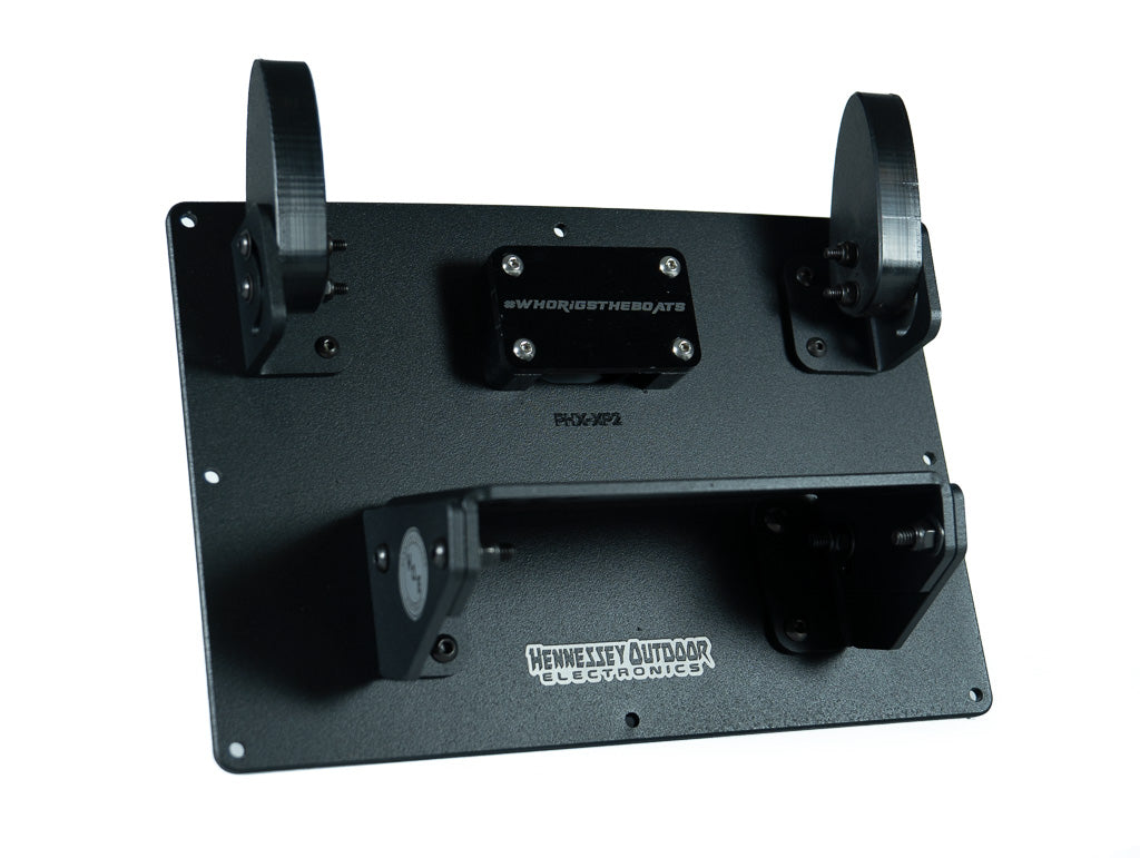 H.O.E. SINGLE CONSOLE MOUNT SYSTEM - PHOENIX 919 Pro 2019 3" GAUGE, 12.5"W X 8.625"H