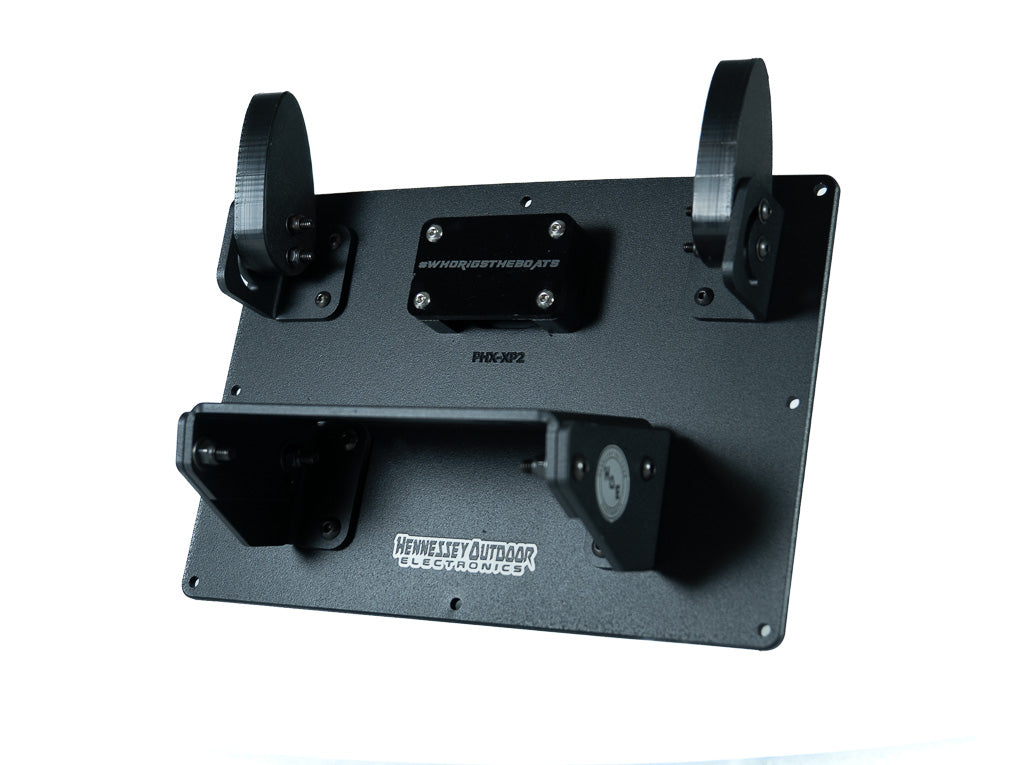 H.O.E. SINGLE CONSOLE MOUNT SYSTEM - PHOENIX 919 Pro 2019 3" GAUGE, 12.5"W X 8.625"H