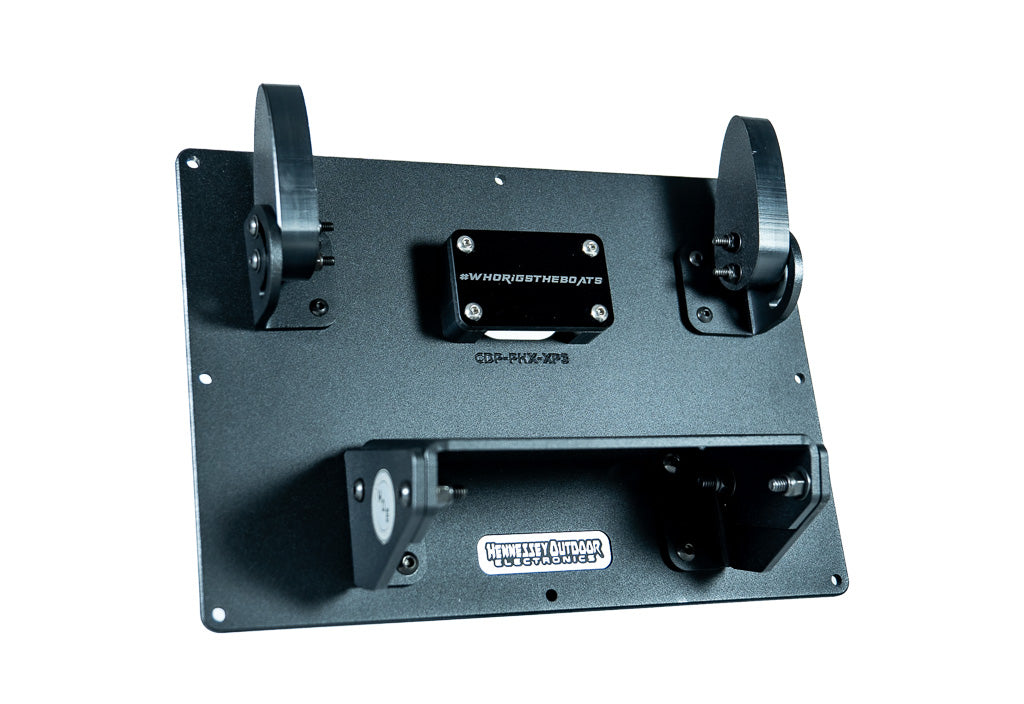 N H.O.E. SINGLE CONSOLE MOUNT SYSTEM - PHOENIX 3" GAUGE 13.125"W X 9.125"H