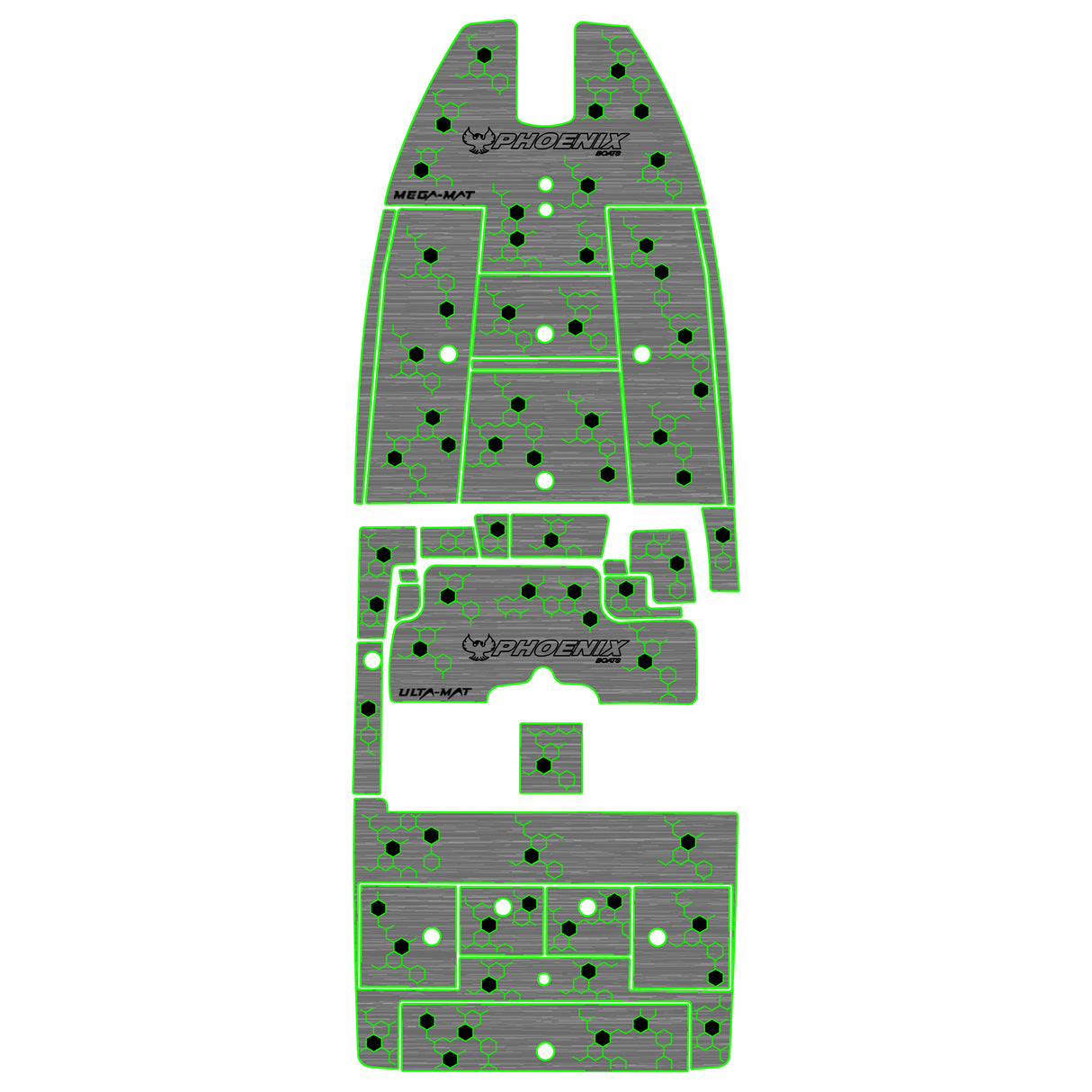 Ulta-Mat by Hennessey Outdoors - Phoenix 2012 921 PRO XP Full Boat