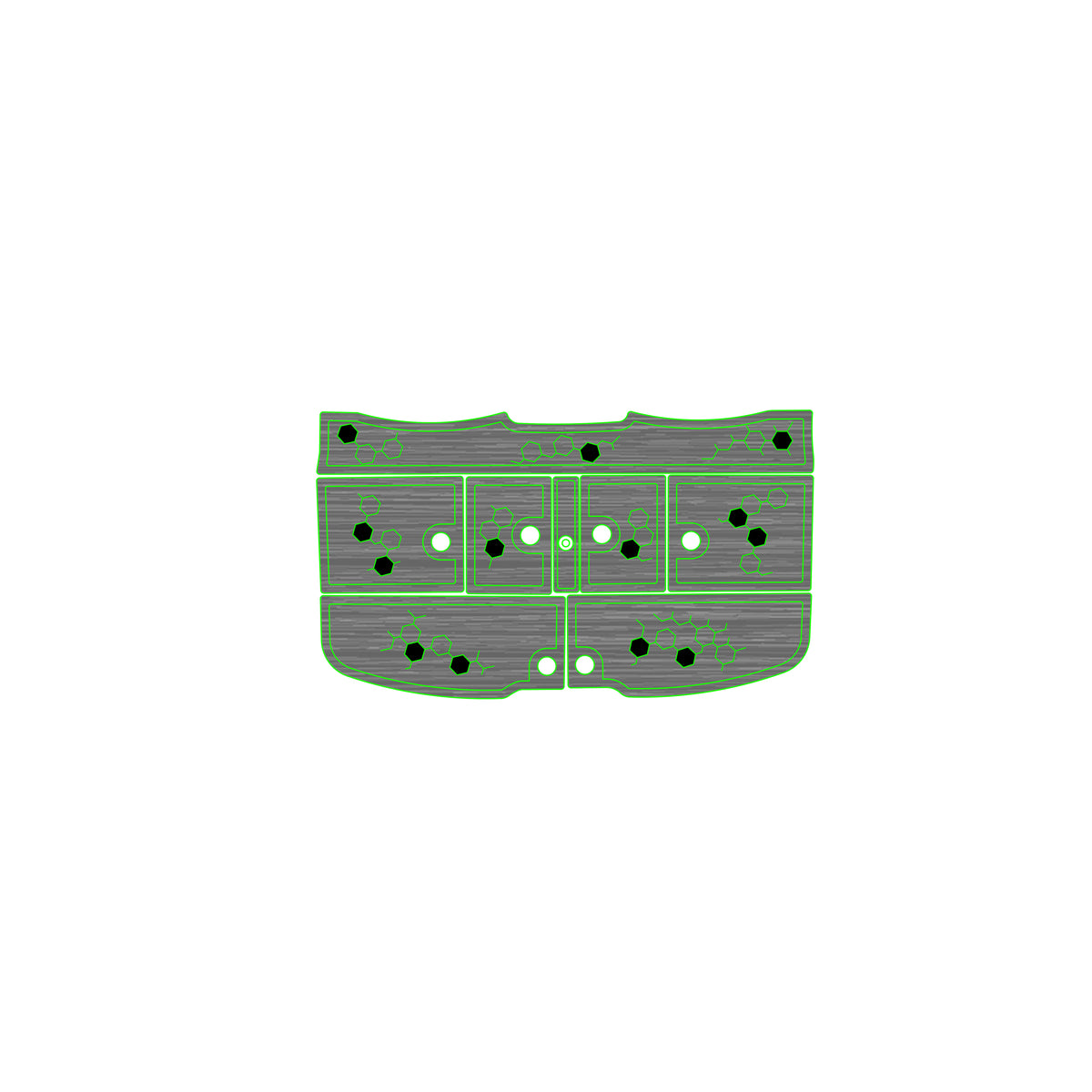 Ulta-Mat by Hennessey Outdoors - SKEETER 2022 FXR20 BELT LINE DNA full boat