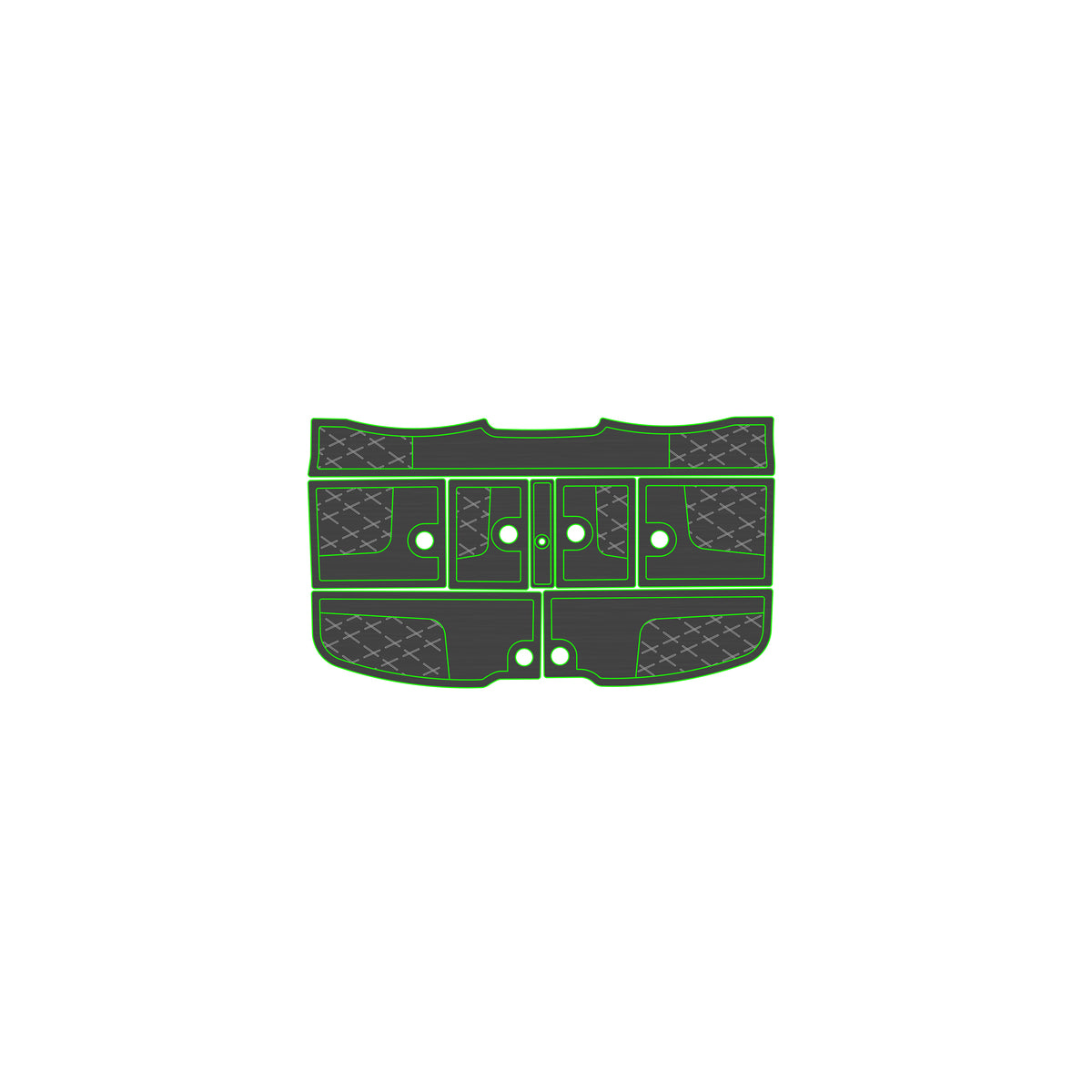 Ulta-Mat by Hennessey Outdoors - SKEETER 2022 FXR20 BELT LINE GHOST full boat