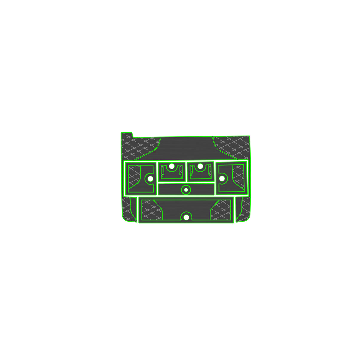 Ulta-Mat by Hennessey Outdoors - Ghost Pattern Phoenix full boat