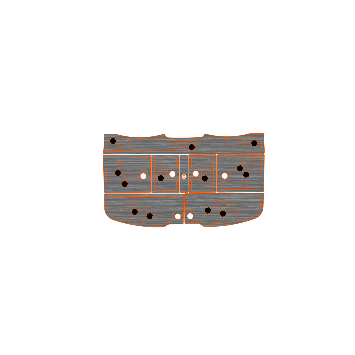 Ulta-Mat by Hennessey Outdoors - SKEETER 2022 FXR20 BELT LINE DNA full boat