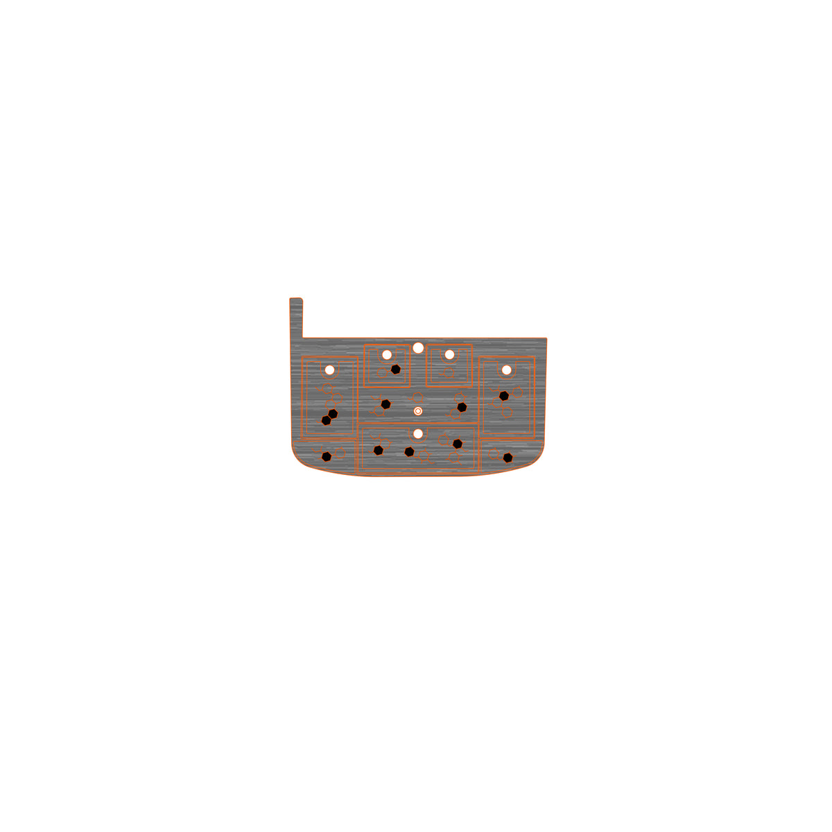 Ulta-Mat by Hennessey Outdoors - NITRO 2023 Z21XL BELT LINE DNA full boat