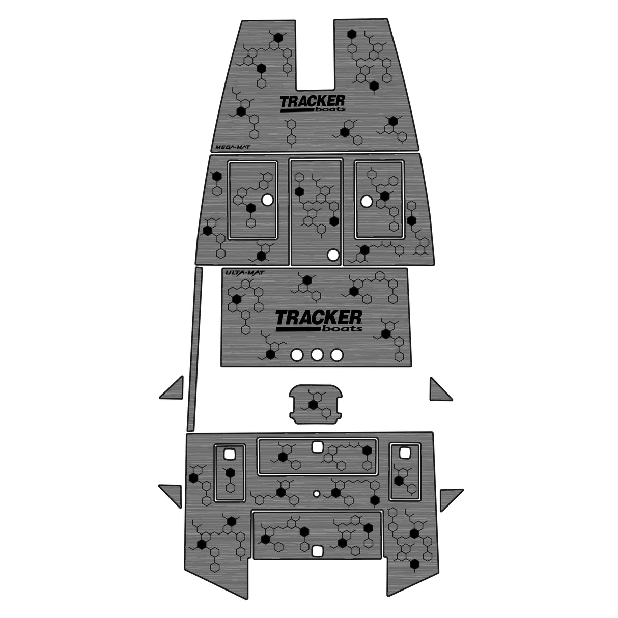 Ulta-Mat by Hennessey Outdoors - TRACKER 2016 PRO 175 TXW Full Boat