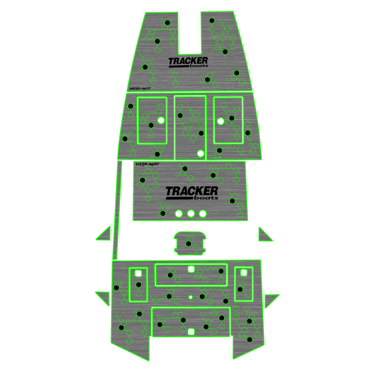 Ulta-Mat by Hennessey Outdoors - TRACKER 2016 PRO 175 TXW Full Boat