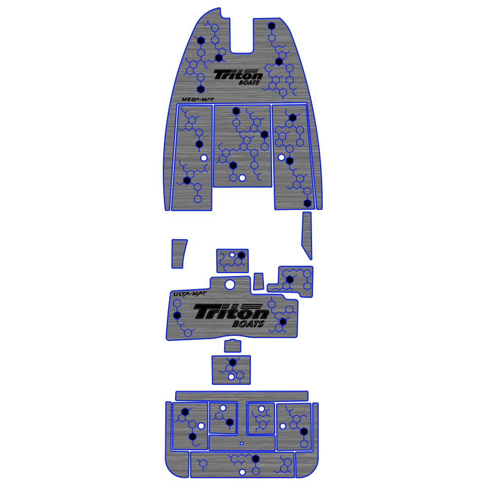 Ulta-Mat by Hennessey Outdoors - 2017 Triton TRX21 Full Boat