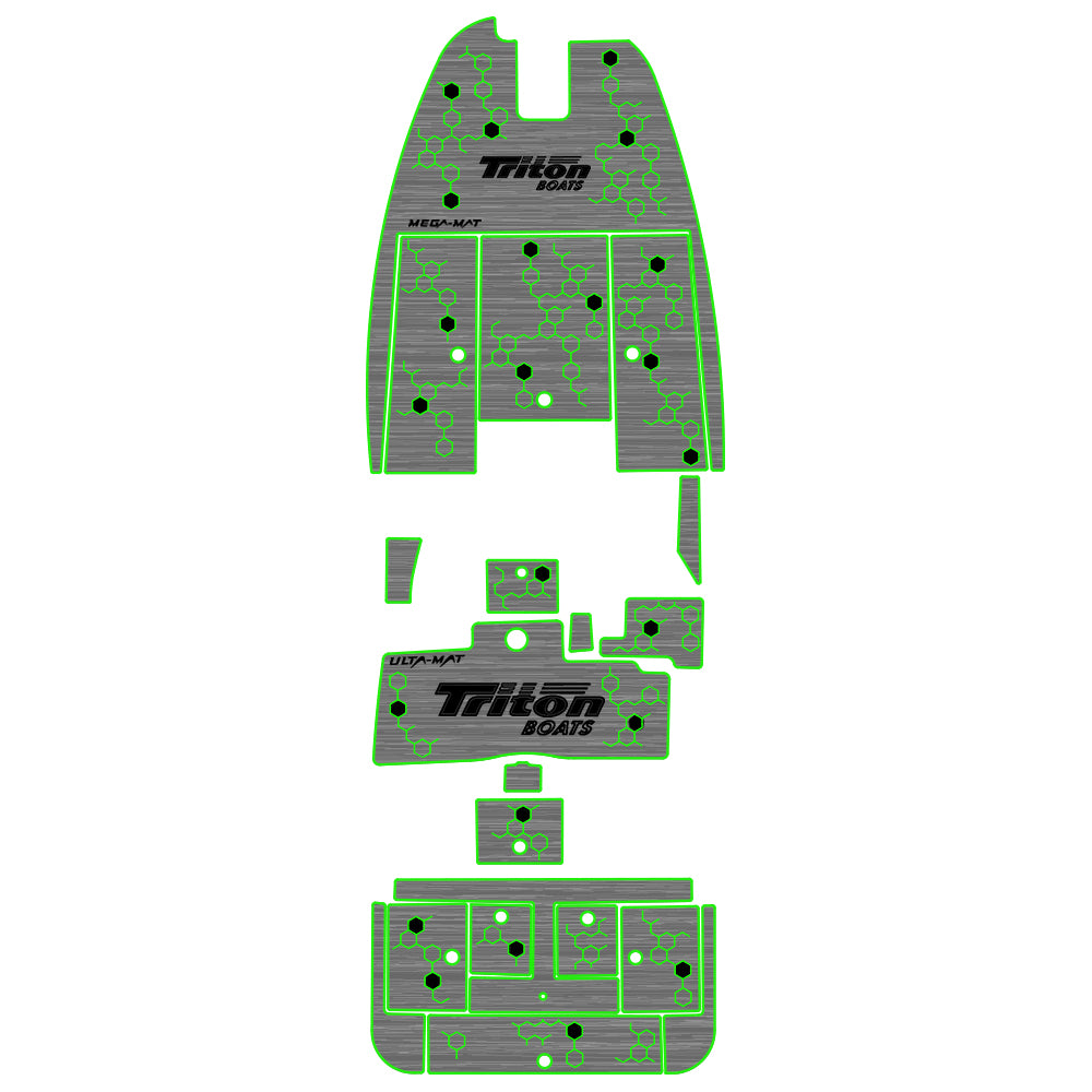 Ulta-Mat by Hennessey Outdoors - 2017 Triton TRX21 Full Boat