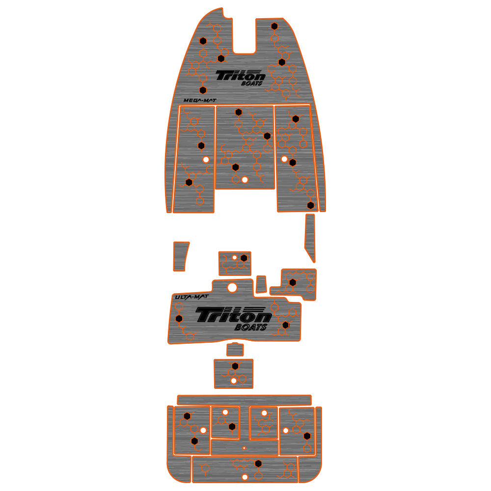 Ulta-Mat by Hennessey Outdoors - 2017 Triton TRX21 Full Boat