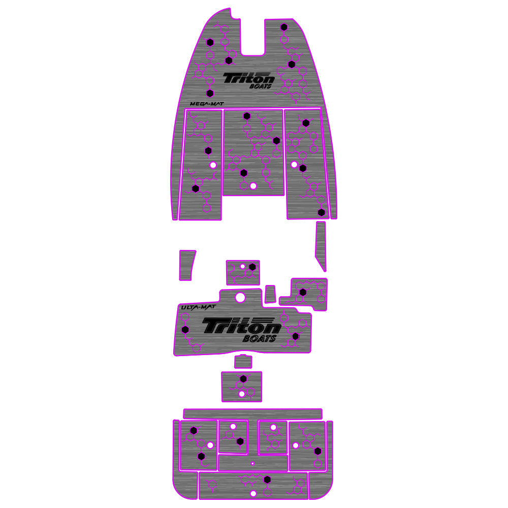 Ulta-Mat by Hennessey Outdoors - 2017 Triton TRX21 Full Boat