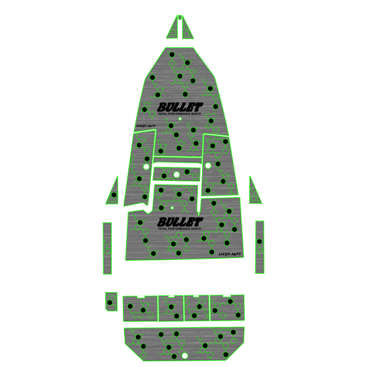 Ulta-Mat by Hennessey Outdoors - bullet 200 720 xd Full Boat