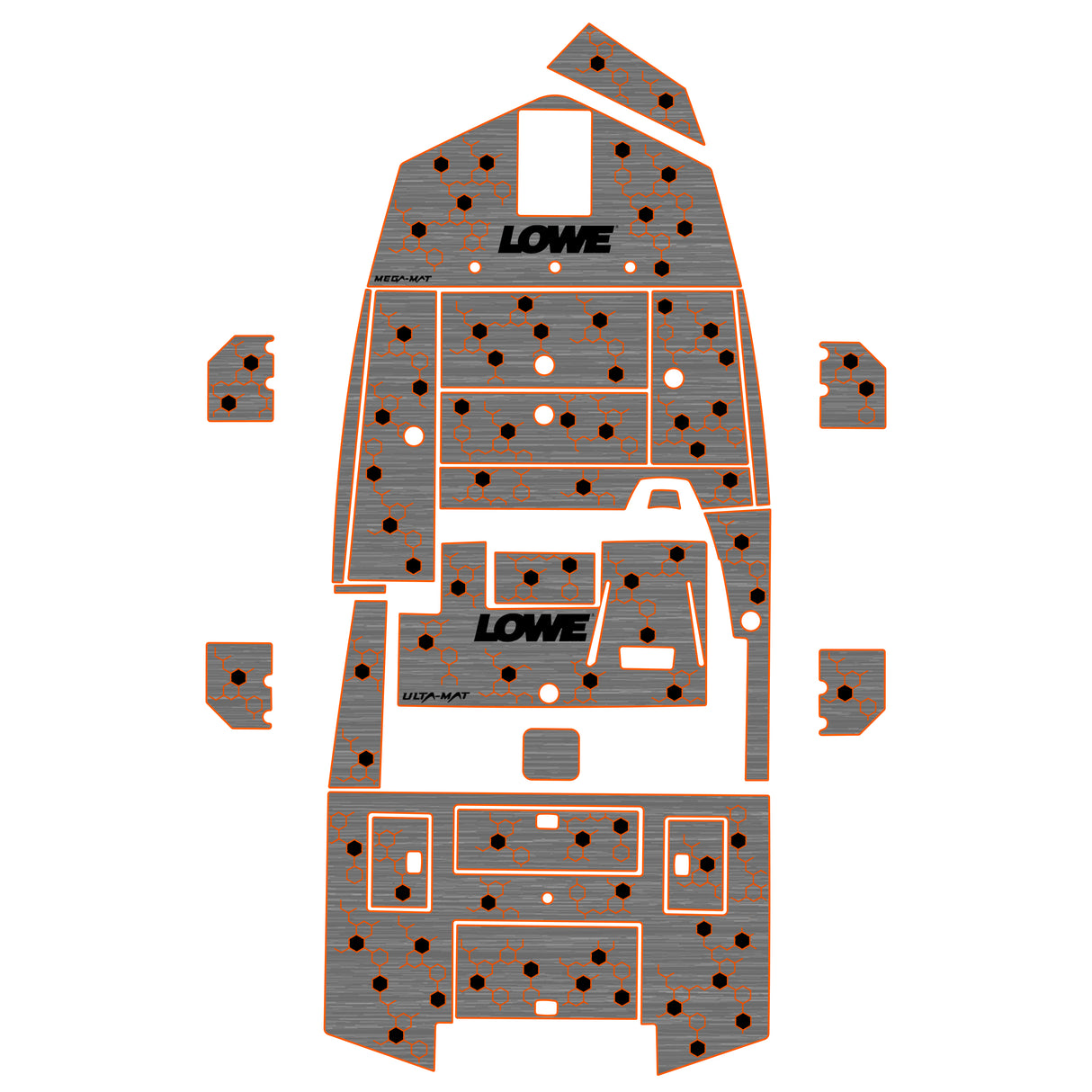 Ulta-Mat by Hennessey Outdoors - lowe 2026 stinger 175 Full Boat
