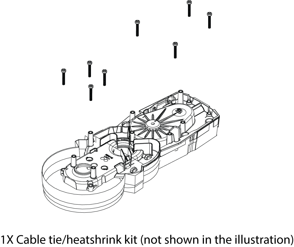 Ghost GEAR COVER KIT