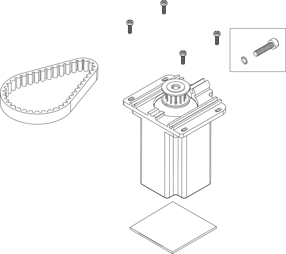 Ghost STEERING MOTOR KIT