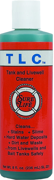 Sure Life TLC Tank/Livewell Cleaner 8oz Plastic Bottle