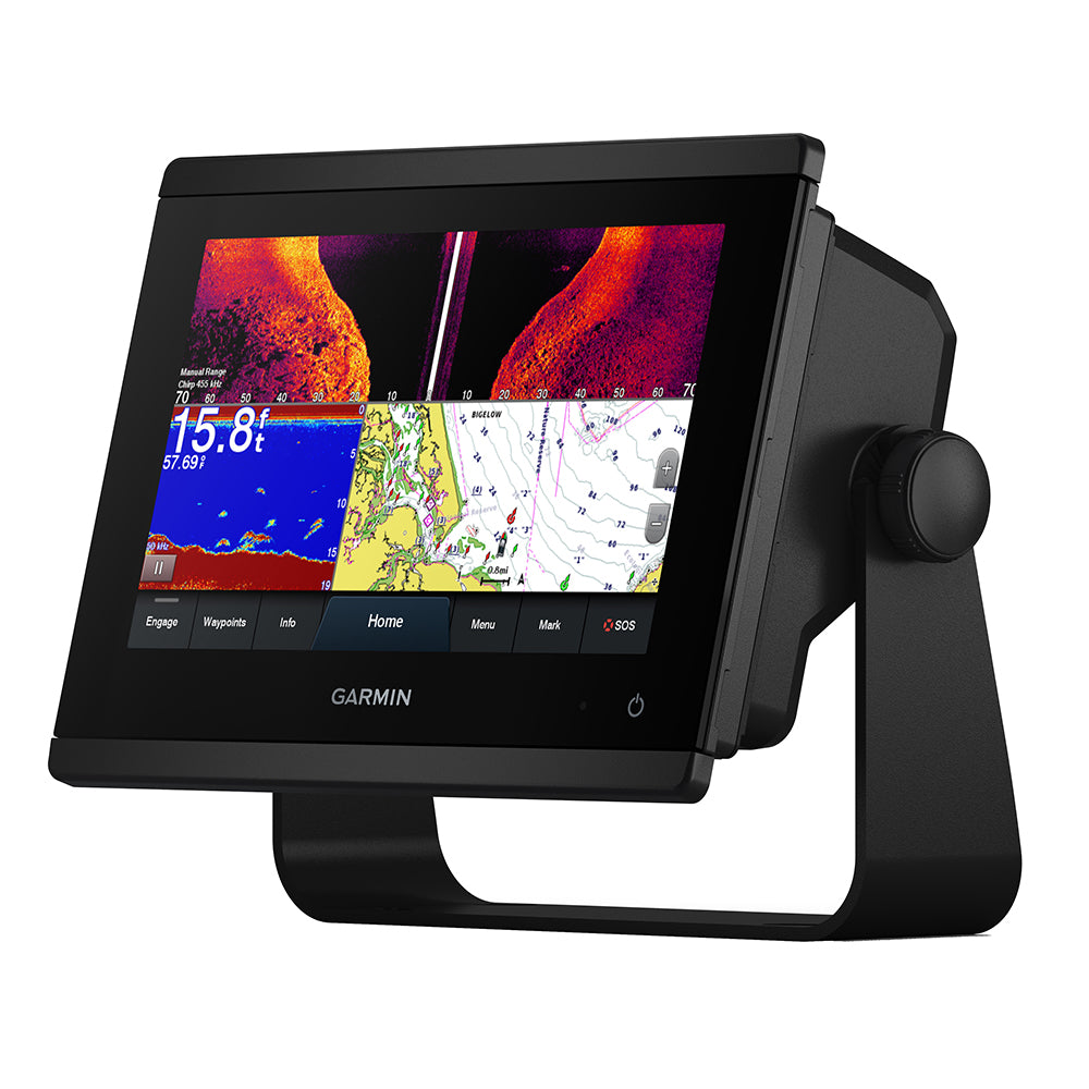 Garmin GPSMAP 743xsv Combo GPS/Fishfinder - Preloaded US+Canada+Bahamas BlueChart g3 - LakeVü g3