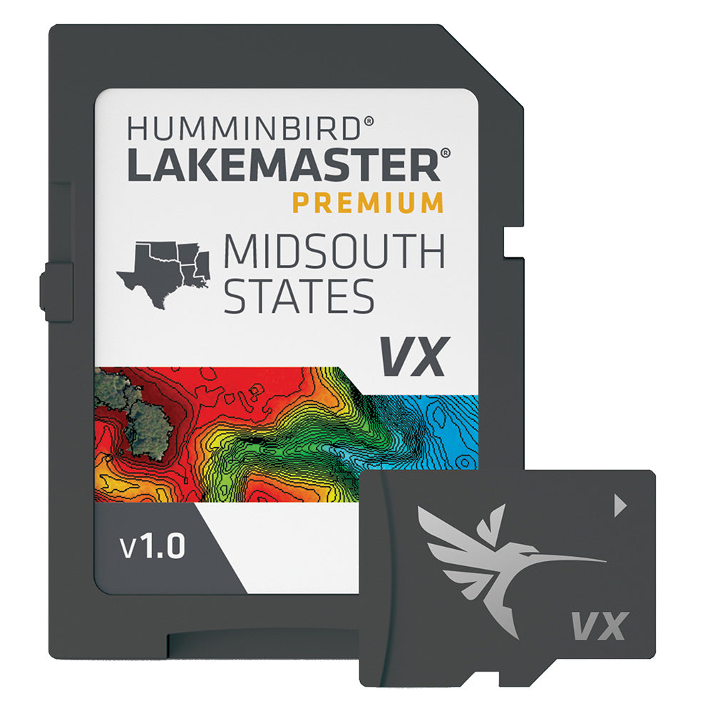 HUMMINBIRD LAKEMASTER® VX PREMIUM - MID-SOUTH STATES