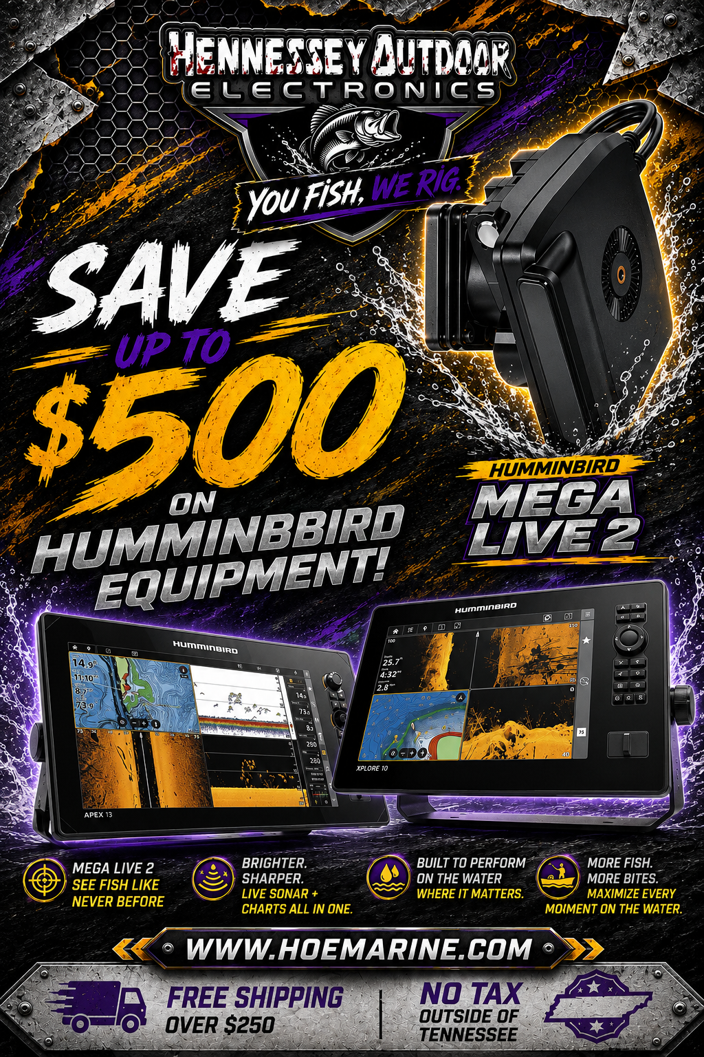HUMMINBIRD/MINN KOTA END OF SUMMER CLEARANCE SALE