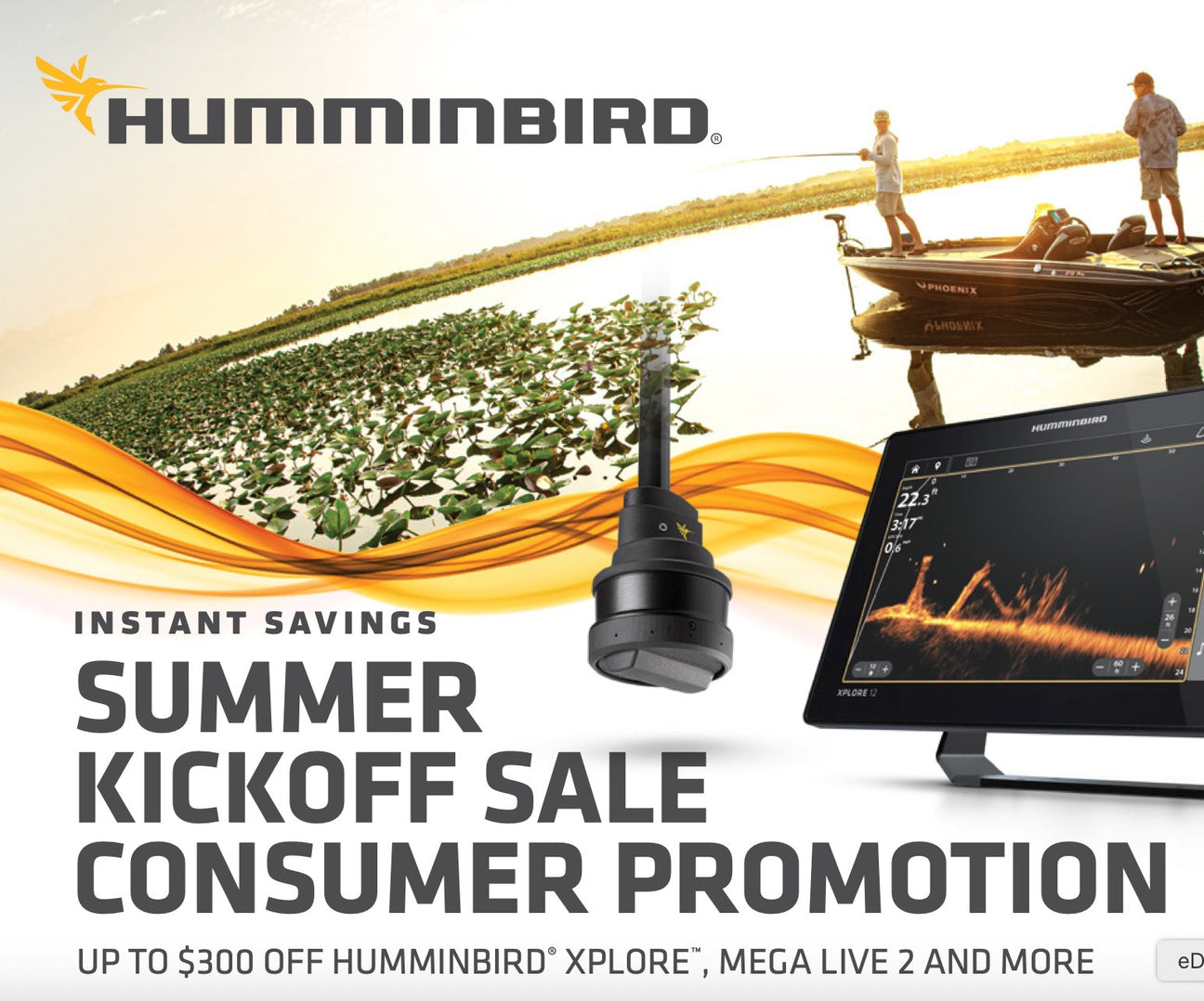 HUMMINBIRD SUMMER KICKOFF SALE