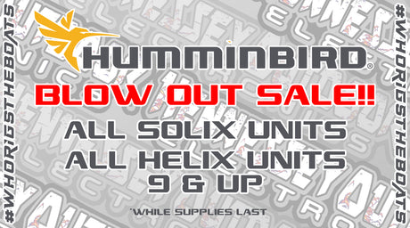Humminbird Solix & Helix Mega Sale