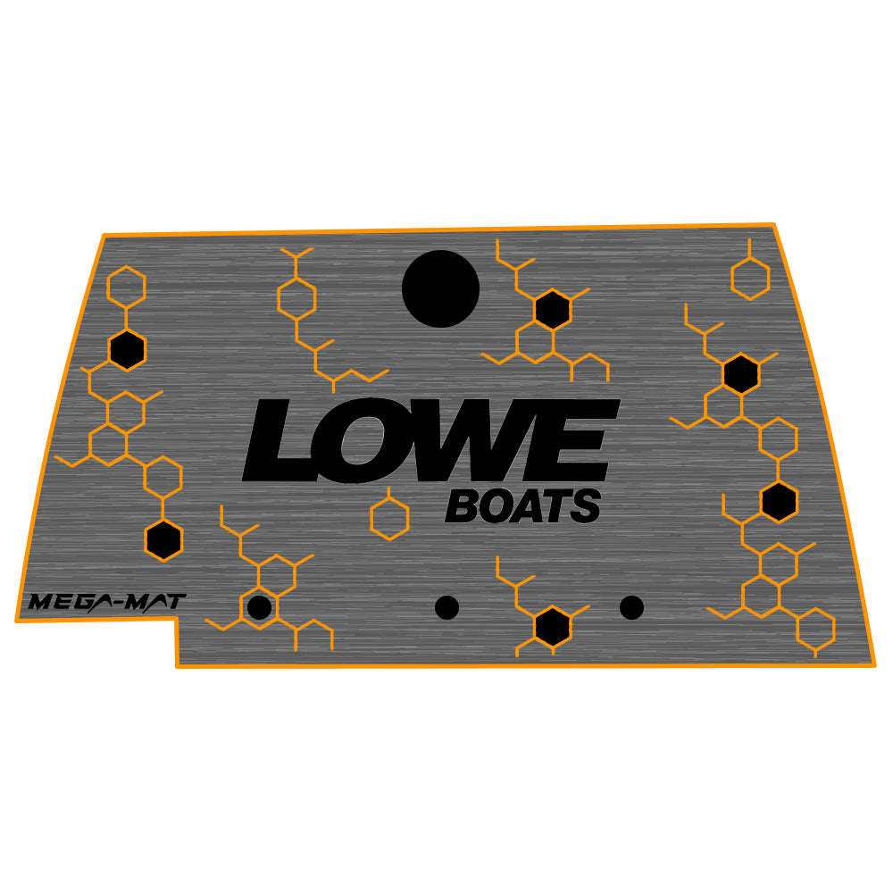 Mega-mat by Hennessey Outdoors:  2015 Lowe Stinger 175