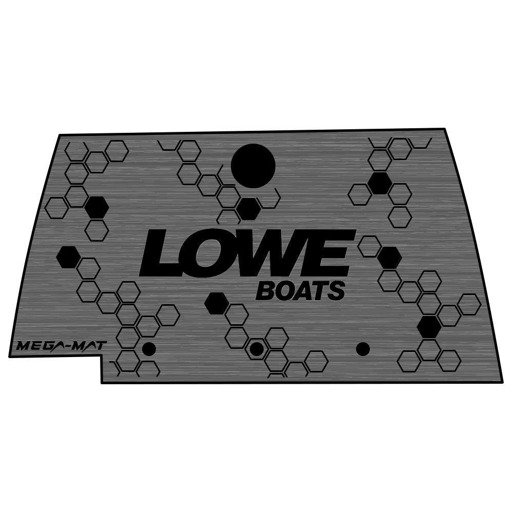 Mega-mat by Hennessey Outdoors:  2015 Lowe Stinger 175