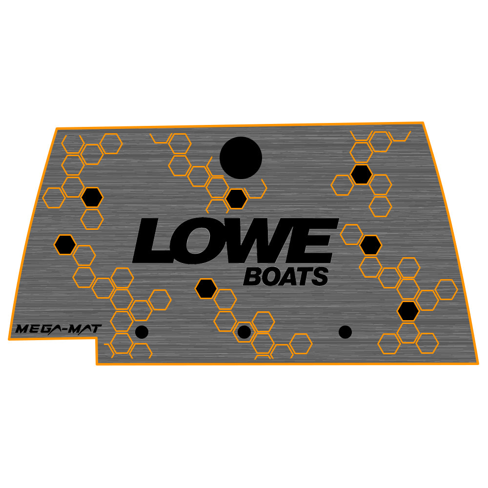 Mega-mat by Hennessey Outdoors:  2015 Lowe Stinger 175