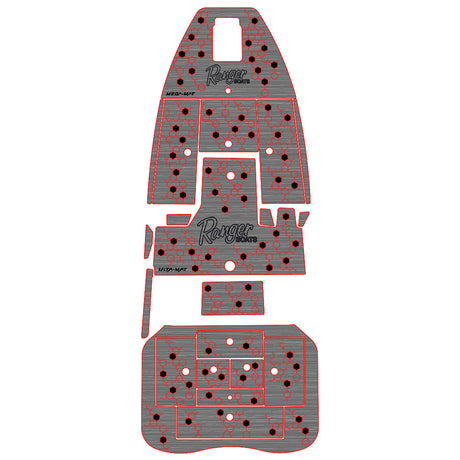 Ulta-Mat by Hennessey Outdoors - 2002 RANGER 205VS MAT KITS