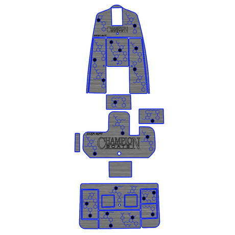 Ulta-Mat by Hennessey Outdoors - 2004 CHAMPION 206 Full Boat