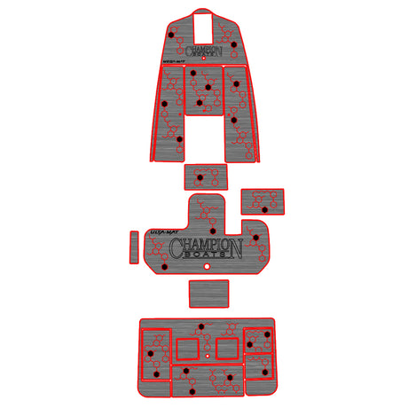 Ulta-Mat by Hennessey Outdoors - 2004 CHAMPION 206 Full Boat