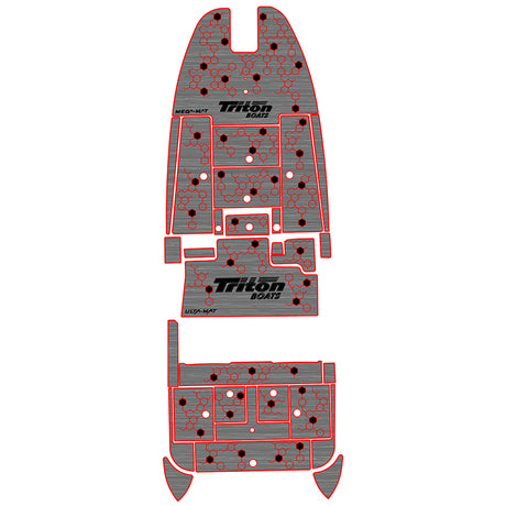 Ulta-Mat by Hennessey Outdoors - 2007 TRITON TR21X FULL BOAT*