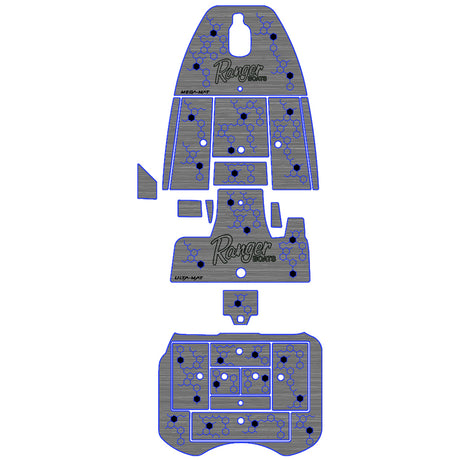Ulta-Mat by Hennessey Outdoors - 2008 RANGER 208VX FULL BOAT