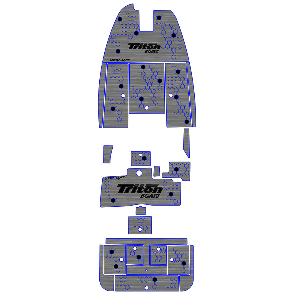 Ulta-Mat by Hennessey Outdoors - 2017 TRITON 21 TRX ELITE MAT KITS