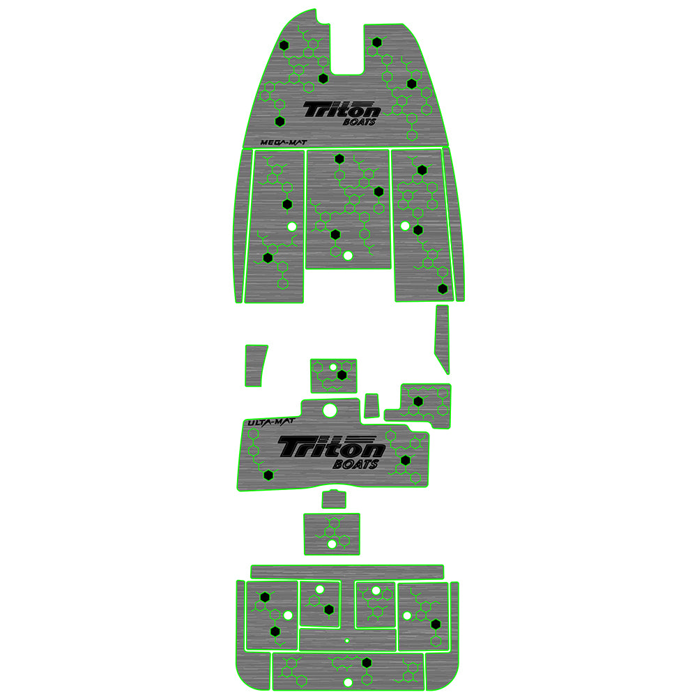 Ulta-Mat by Hennessey Outdoors - 2017 TRITON 21 TRX ELITE MAT KITS
