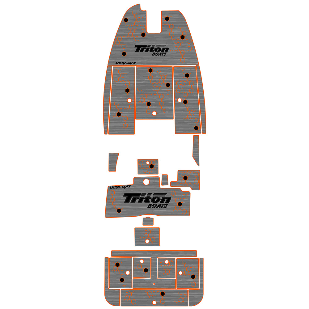 Ulta-Mat by Hennessey Outdoors - 2017 TRITON 21 TRX ELITE MAT KITS