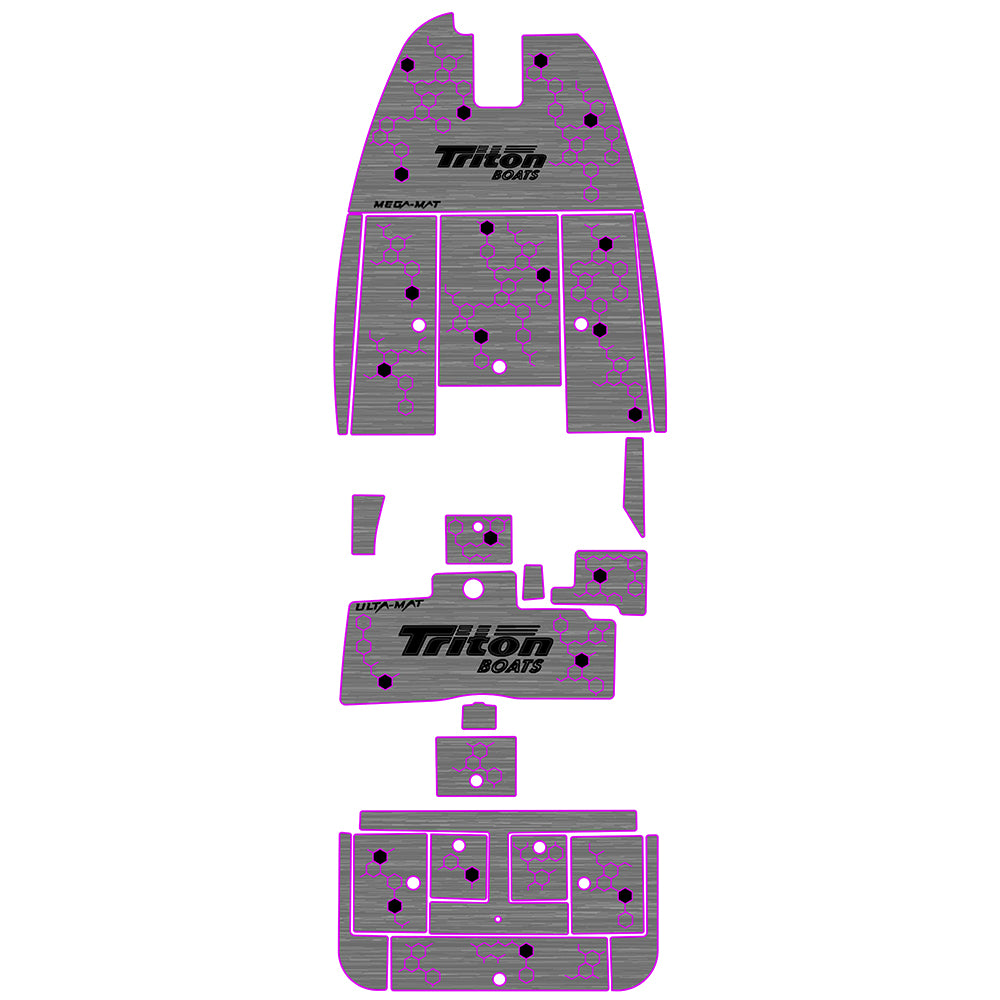 Ulta-Mat by Hennessey Outdoors - 2017 TRITON 21 TRX ELITE MAT KITS